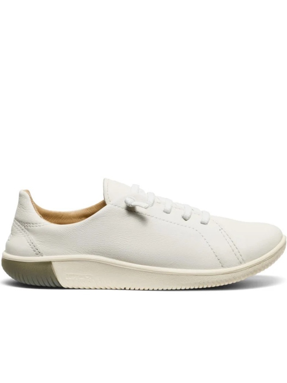 KEEN Knx Lace Shoes Womens 8 Wide Sneakers Lace Up Casual 1028356 Leather White
